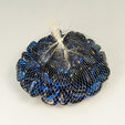 BLUE sklenené okrúhliaky/dekoračné kamene