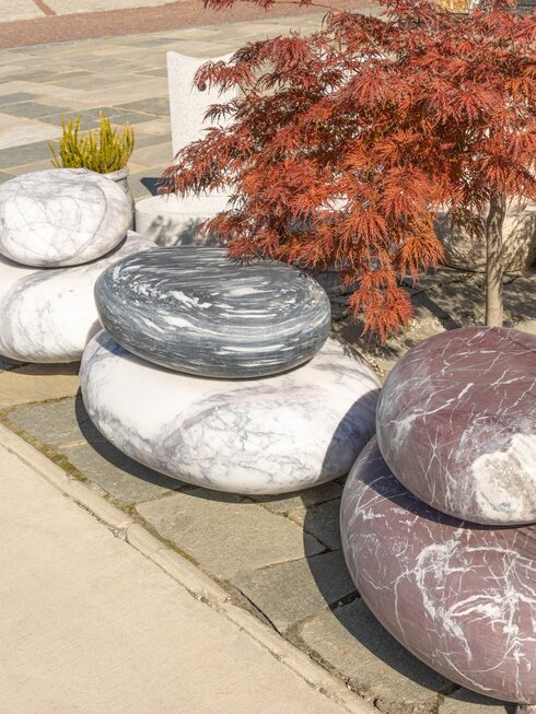 dekoracne kamene - solitery ART oval