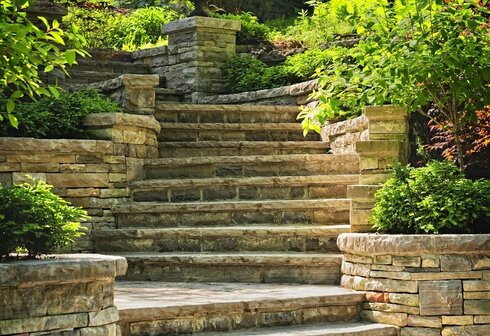 Kamenné schody a obklady