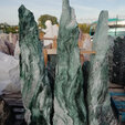 Mramor POLAR GREEN M61 stĺp podpílený soliterny kameň