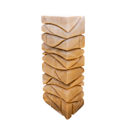 Onyx vyrezávaný hranol ART OX55 solitérny stĺp