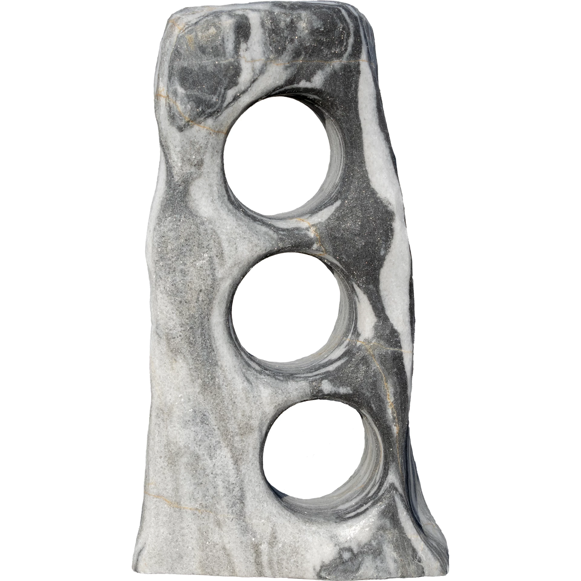 ART WINE RACK stojan na víno s 3 otvormi 5 Mramor ZEBRA WINE ROCK ART M95 stojan na víno "M"