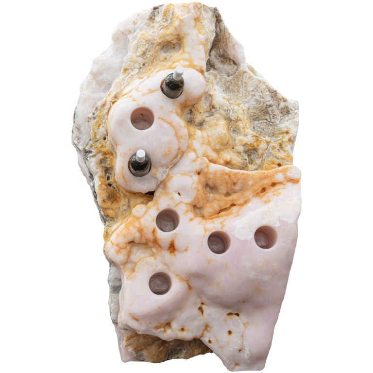 Najširší sortiment prírodného kameňa 19 Onyx WINE ROCK ART OX51 stojan na víno/panel (Kópia)