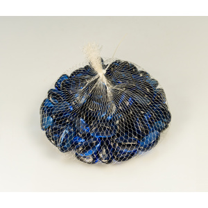 BLUE sklenené okrúhliaky/dekoračné kamene