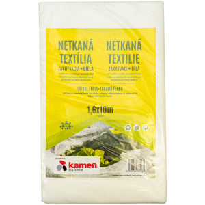 Netkaná textília biela